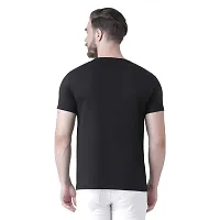 Griffel Men's Classic Fit T-Shirt (19005-GOLD_Black_Small)-thumb3