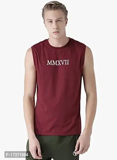 Griffel Men's Basic Solid Maroon Polo T-Shirt_XX-Large_18153-MAROON-2XL-thumb0