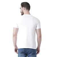 Griffel Men's Classic Fit T-Shirt (19005-GOLD_White_S)-thumb3