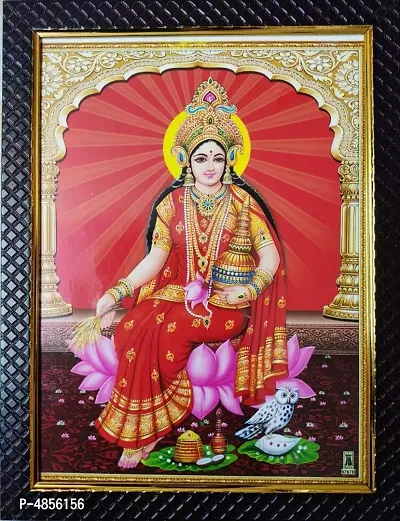 Lakshmi owl - Ullu Lakshmi Religious photo frame