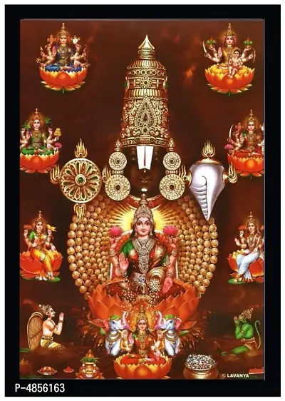 Tirupati balaji Hrudaya Asthalakshmi Religious photo frame