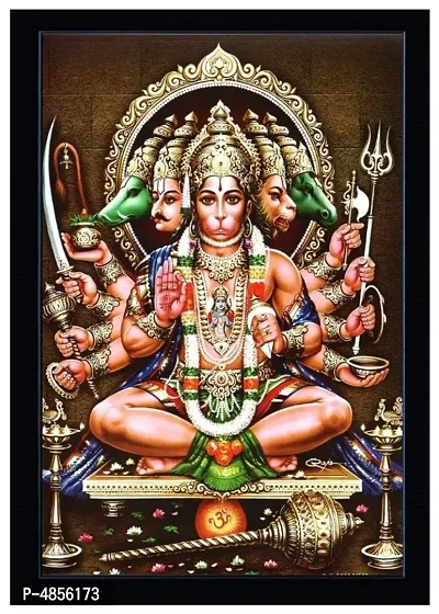 Panchmukhi Hanuman Religious photo frame-thumb0
