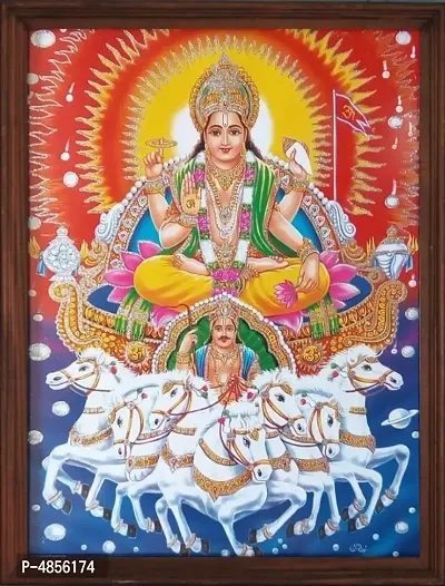 Surya dev Religious photo frame
