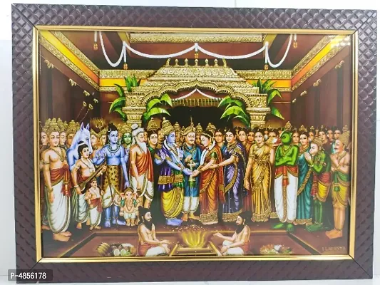 Tirupati Balaji kalyanam Religious photo frame-thumb0