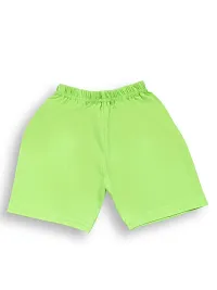 Trendy Green Cotton Printed T-Shirts with Shorts for Boys-thumb3