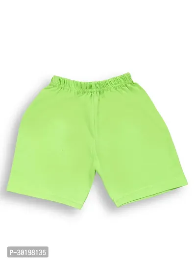 Trendy Green Cotton Printed T-Shirts with Shorts for Boys-thumb4