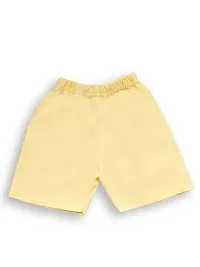 Trendy Yellow  Cotton Printed T-Shirts with Shorts for Boys-thumb4