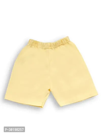 Trendy Yellow  Cotton Printed T-Shirts with Shorts for Boys-thumb5