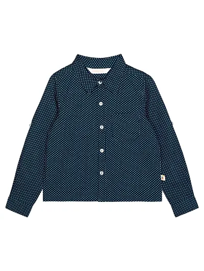 Budding Bees Boys Polka Shirt