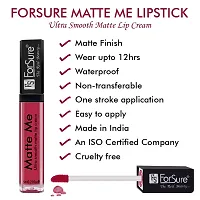 ForSure Matte Me Liquid Lipstick Non - Transferable Combo (Rich Pink, Magenta, Pack of 2)-thumb4