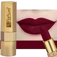 ForSure? Xpression Long Lasting Matte Finish Lipsicks set of 2 Different Colors Lipstick for Women Suitable All Indian Tones 3.5gm Each (Maroon Matte-Red Velvet)-thumb1