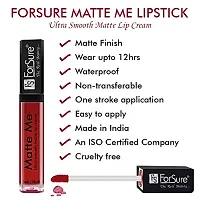 ForSure Matte Me Liquid Lipstick Combo of 2 (Non Transferable) (Brown  Red)-thumb4