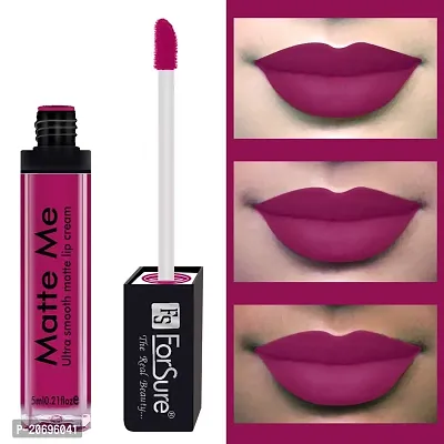 ForSure Matte Me Liquid Lipstick Non - Transferable (Pack of 4) (Royal Maroon , Magenta , Rust Brown , Ruby Red)-thumb3