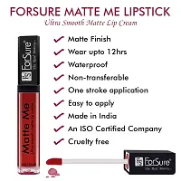 ForSure Matte Me Liquid Lipstick Non - Transferable (Pack of 3) (Rich Pink, Nude, Matte Red)-thumb4