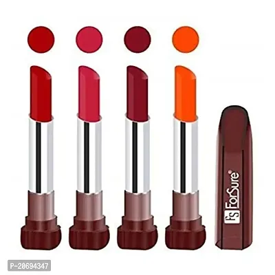 ForSure American Matte Lipstick Multicolor Combo (Set Of 4 pcs)