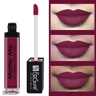 ForSure Matte Me Liquid Lipstick Non - Transferable Combo (Royal Maroon ,Magenta , Rust Brown , Nude, Pack of 4)-thumb4