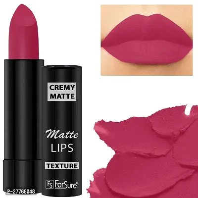 ForSure Cremy Matte Long Lasting Enriched With Vitamin E Lipstick- 3.5gm,Mauve Pink