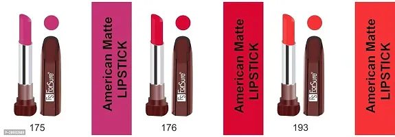 FORSURE American Matte Lipstick Multi color Combo (Set Of 6 pcs)-thumb2