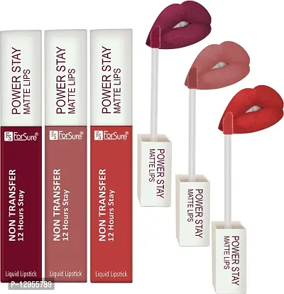 Power Stay Matte Ink Bold Lip Color Liquid Lipstick Combo Pack Of 3 Peice