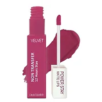 ForSure? Liquid Matte Lipstick Waterproof - Power Stay Lipstick combo (Upto 12 Hrs Stay) (Pink Blush, Mauve Matte)-thumb3