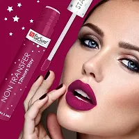 ForSure? Waterproof Liquid Star Matte Lipstick Non Transfer Smudge Proof Upto 12 HrsStay Pack of 2 (Coral Red,Magnetic Magenta)-thumb2