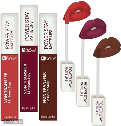 Power Stay Matte Ink Bold Lip Color Liquid Lipstick Combo Pack Of 3 Peice