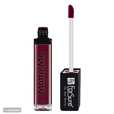 ForSure Matte Me Liquid Lipstick (Non Transferable) (Ruby Red)