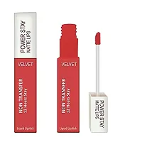 ForSurereg; Power Stay Velvet Matte Lipstick - Liquid (Upto 12 Hrs Stay) (ROSE RED-01)-thumb1