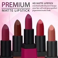 ForSure? HD Matte Lipstick Long hours Stay Smooth Matte Texture 3.5gm (Red Velvet)-thumb1