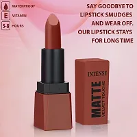 ForSure? HD Matte Lipstick Long hours Stay Smooth Matte Texture 3.5gm (Tan Brown)-thumb2