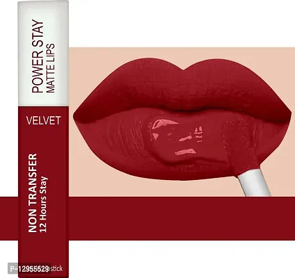 Waterproof Liquid Matte Lipstick - Power Stay Lipstick Combo (Upto 12 Hrs Stay)-thumb3