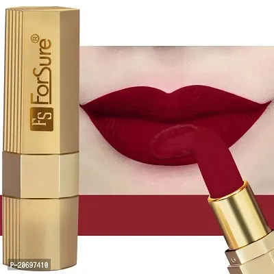 ForSure? Xpression Long Lasting Matte Finish Lipsicks set of 2 Different Colors Lipstick for Women Suitable All Indian Tones 3.5gm Each (Red Velvet-Cherry Red)-thumb3