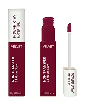 ForSure? Ultra Matte Liquid Lipstick- Power Stay (Up to 12 Hours Stay) and Waterproof - Long Lasting Liquid Lip Color - Power Maroon- 09-thumb4