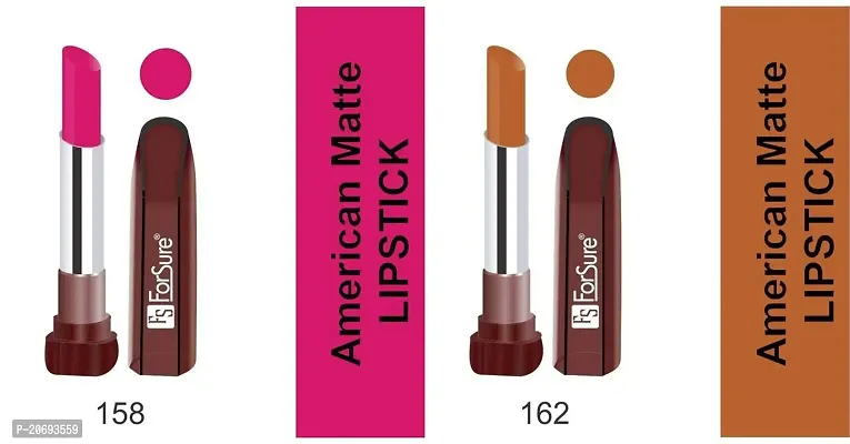 FORSURE American Matte Lipstick Multi color Combo (Set Of 4 pcs)-thumb2