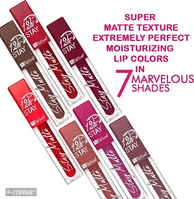 Non Transfer Waterproof Longlast Liquid Matte Mini Lipstick Pack Of 4-thumb3