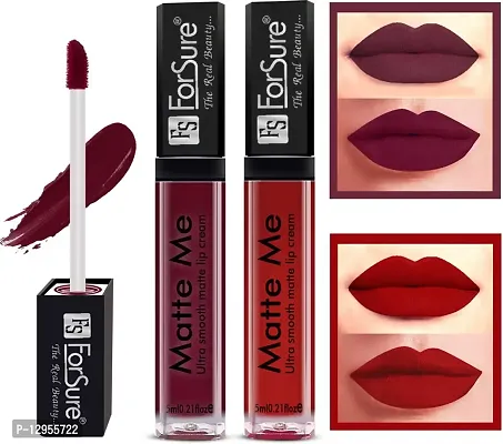 Matte Me Liquid Lipstick Combo Of 2 (Non Transferable)-thumb2