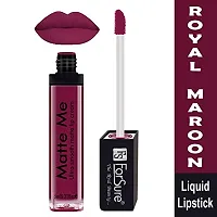 ForSure Matte Me Liquid Lipstick Combo of 2 (Non Transferable) (Red  Maroon)-thumb3