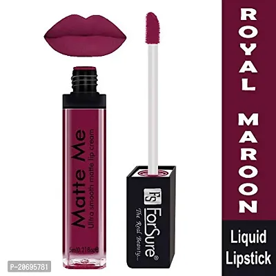 ForSure Matte Me Liquid Lipstick Combo of 2 (Non Transferable) (Red  Maroon)-thumb4