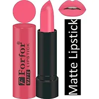 Forfor Combo of 5 Stylish Matte Lipstick (Orange, Hot Coffee, Magenta, Hot Pink, Light Coffee)-thumb4
