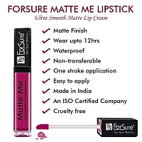 ForSure Matte Me Liquid Lipstick Non - Transferable (Pack of 3) (Rich Pink,Royal Maroon, Magenta)-thumb4