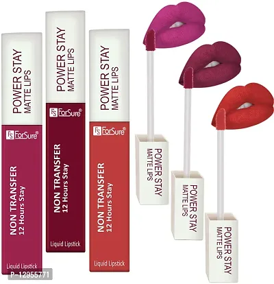 Power Stay Matte Ink Bold Lip Color Liquid Lipstick Combo Pack Of 3 Peice