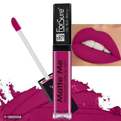 ForSure? Matte Me Liquid Lipstick (Non Transferable) (Magenta)