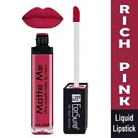 ForSure? Matte Me Liquid Lipstick (Non Transferable) (Rich Pink)-thumb1