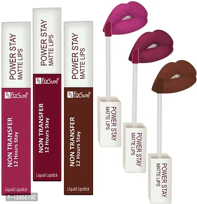 Power Stay Matte Ink Bold Lip Color Liquid Lipstick Combo Pack Of 3 Peice