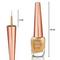 ForSure? Absolute Shine Liquid Glitter Eyeliner, Intense Color, Long Lasting, Glossy Texture Combo of 4 (7 ml each) (Pack of 4, Golden, Glitter Green, Glitter Brown, Torquise Blue)-thumb4