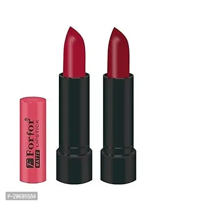 Forfor Perfact Long Lasting Stylish Matte Lipsticks (Rani and Bridel Maroon)