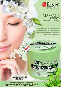 ForSure Aloe Vera Body Moisturizing Massage Cream (800ml)-thumb2