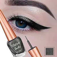 ForSure? Absolute Shine Liquid Glitter Eyeliner, Intense Color, Long Lasting, Glossy Texture (7 ml each) (Glitter Grey)-thumb4