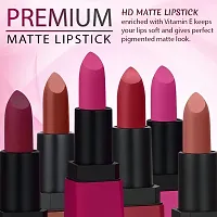 ForSure? HD Matte Lipstick Long hours Stay Smooth Matte Texture 3.5gm (Magenta)-thumb3