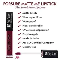 ForSure Matte Me Liquid Lipstick Non - Transferable (Pack of 3) (Rust Brown, Royal Maroon, Ruby Red)-thumb4